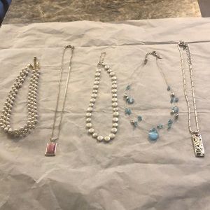 Necklaces set of 5